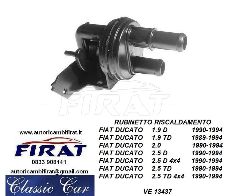 RUBINETTO RISCALDAMENTO FIAT DUCATO 90-94